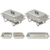 VidaXL Chafing Dish Set 2-tlg. Edelstahl -Aps_germany Geschäft 0285dfcc 036b 430e a8f7 17cca5e176e5 2