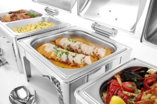 Hendi Chafing Dish GN 2/3, Spiegelglanz, 395x405x320 Mm 9 Hendi Chafing Dish GN 2/3, Spiegelglanz, 395x405x320 Mm – Bild 7