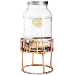 APS Getränkespender Aus Glas FRESH WHITE Mit Holzsockel, Mit Zapfhahn, Kapazität: 4,5 Liter 12 APS Getränkespender Aus Glas FRESH WHITE Mit Holzsockel, Mit Zapfhahn, Kapazität: 4,5 Liter -Aps_germany Geschäft 0a680a14 8d00 48c5 8ef8 43cb651f2b21 1