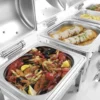Hendi Chafing Dish Brennpastenbehälter NL DE FR EN