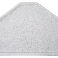 Contacto Kantinen-Tablett Granitgrau, Trapezform