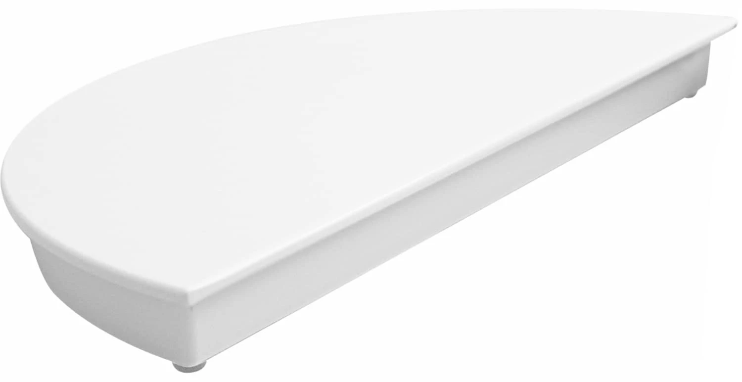 Null Tortenplatte Halbkreis Melamin Weiß Ø 32 Cm 6 Null Tortenplatte Halbkreis Melamin Weiß Ø 32 Cm – Bild 4
