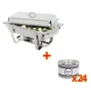 Olympia SONDERANGEBOT Milan Chafing-Dish Mit 24 X Brennpaste -Aps_germany Geschäft 24b80eb0 052a 4f92 a525 36e3bcb5175f
