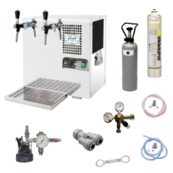 Null Komplett Set - Sodawassergerät Pygmy 2-ltg. Aus Edelstahl, 20 Liter/h -Aps_germany Geschäft 278e3327 9946 4295 8023 74412148175f