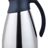 Metro-professional METRO Professional Isolierkanne, Edelstahl/ Polypropylene/Silikon, 14.7 X 10.8 X 18.8 Cm, 0.5 L, Warm- Und Kalthaltfunktion, Mit Griff, Silber/schwarz -Aps_germany Geschäft 3103802f 571c 4372 98ec 0d15322b510f 1