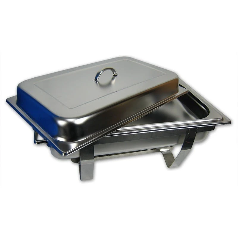 VidaXL Chafing Dish Set 4-tlg. Edelstahl 7 VidaXL Chafing Dish Set 4-tlg. Edelstahl – Bild 5