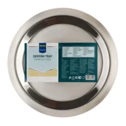 Metro-professional METRO Professional Tablett Silber, Ø 30 Cm Rund, Edelstahl 18/0 -Aps_germany Geschäft 3627c10f e886 47b8 a701 49cdfbe6c8c2