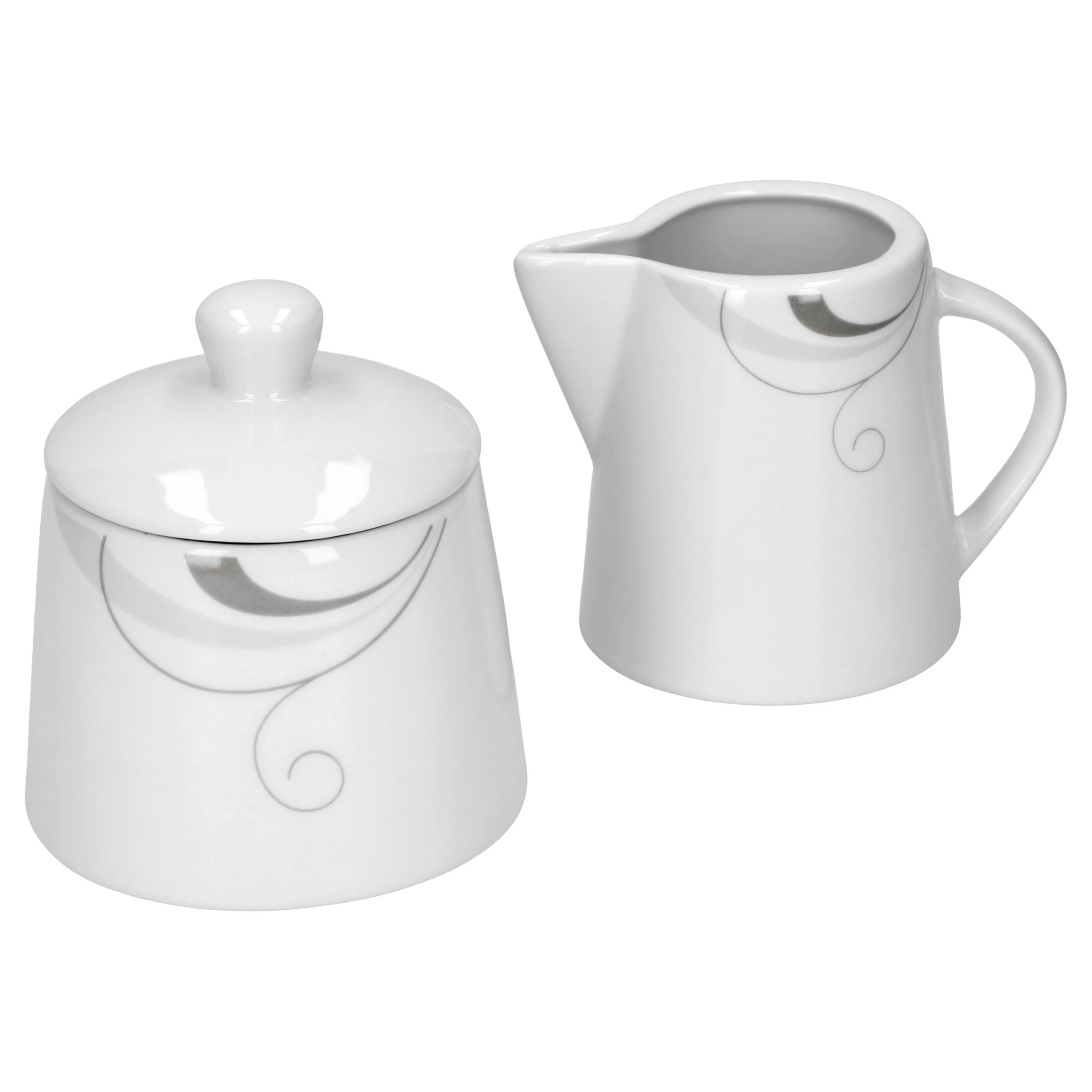 Null Kaffeeergänzungsset Milchkännchen & Zuckerdose Aliha 4 Null Kaffeeergänzungsset Milchkännchen & Zuckerdose Aliha – Bild 2