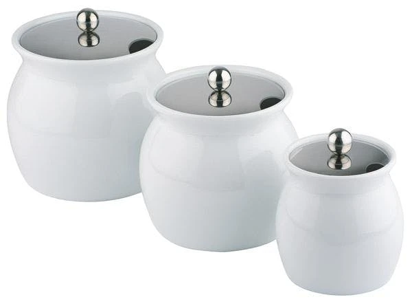 APS Dressingtopf/DressingbehälterØ 17 Cm, H: 15 Cm 3 APS Dressingtopf/DressingbehälterØ 17 Cm, H: 15 Cm