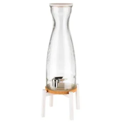 APS Getränkespender Aus Glas FRESH WHITE Mit Holzsockel, Mit Zapfhahn, Kapazität: 4,5 Liter 13 APS Getränkespender Aus Glas FRESH WHITE Mit Holzsockel, Mit Zapfhahn, Kapazität: 4,5 Liter -Aps_germany Geschäft 6a4ab31a a5db 429d 8733 327d2b76b932