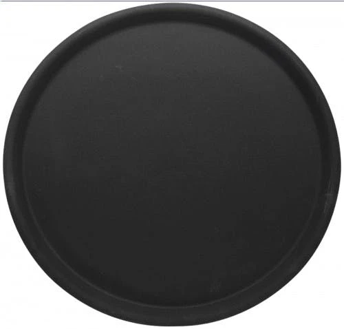 3x Contacto Tablett. Oval. Rutschfest. Gummilaminierter Schichtstoff. L: 26.5 Cm. B: 20 Cm. H: 1 Cm. Schwarz 4 3x Contacto Tablett. Oval. Rutschfest. Gummilaminierter Schichtstoff. L: 26.5 Cm. B: 20 Cm. H: 1 Cm. Schwarz – Bild 2