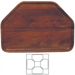 2x Contacto GN 1/2-Tablett. Mit Dekorrand. Edelstahl. Länge: 32.5 Cm. Breite: 26.5 Cm. Höhe: 1.5 Cm -Aps_germany Geschäft 84a22795 be1d 4764 818f 6c381eeece47 9