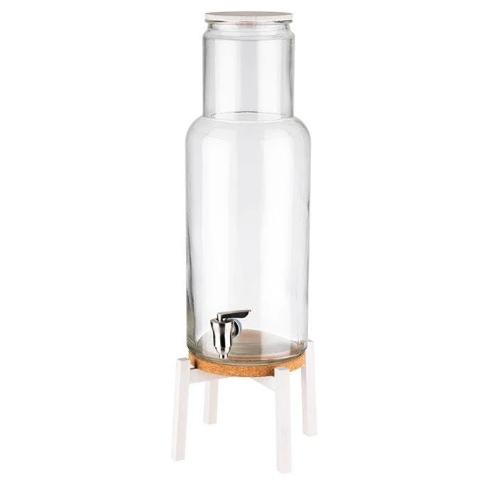 APS Getränkespender Aus Glas Mit Zapfhahn, Kapazität: 7,0 Liter 4 APS Getränkespender Aus Glas Mit Zapfhahn, Kapazität: 7,0 Liter – Bild 2