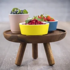 APS Buffetständer -ACACIA-Ø 20 Cm, H: 10,5 Cm -Aps_germany Geschäft a20dd0e8 f7b4 42e0 989a d310083160d1