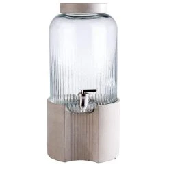 Alternative view of APS Getränkespender -ASIA-, Ø24,5 Cm, H:45,5 Cm, 7 Liter, Behälter Aus Glas , VE: 1