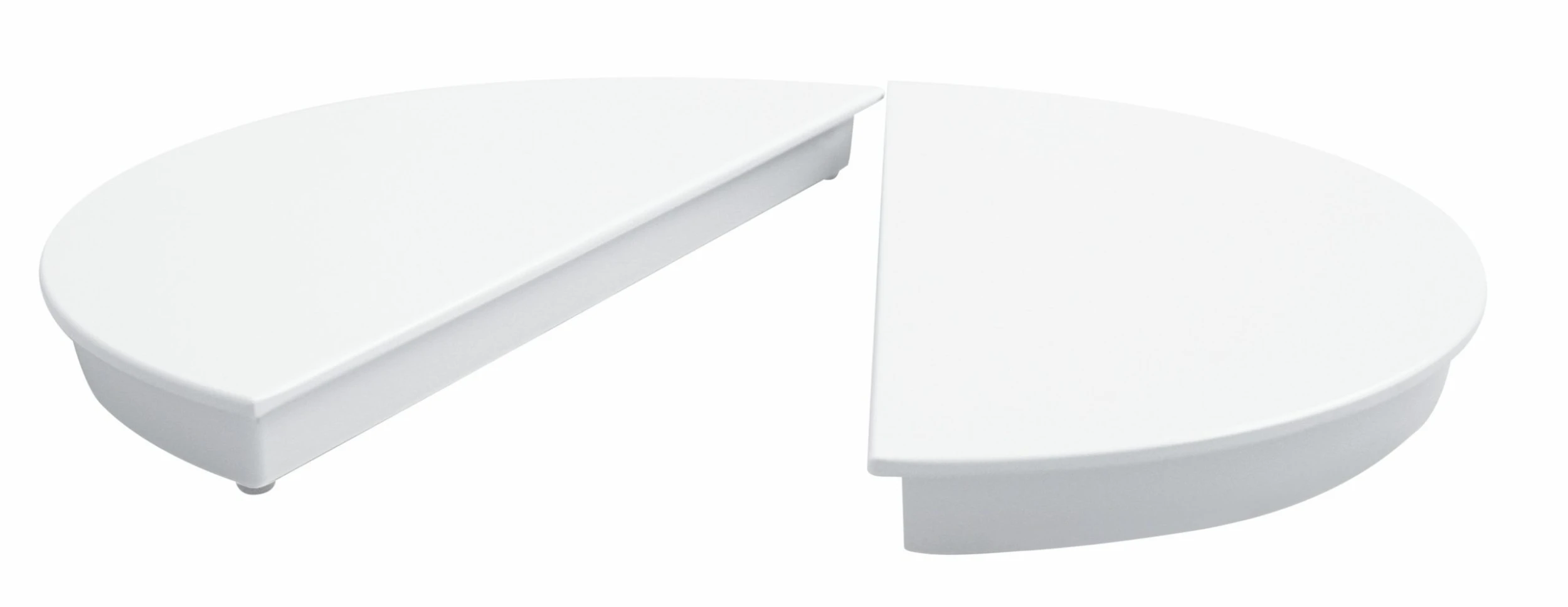Null Tortenplatte Halbkreis Melamin Weiß Ø 32 Cm 9 Null Tortenplatte Halbkreis Melamin Weiß Ø 32 Cm – Bild 7