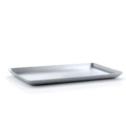 Null Blomus BASIC Tablett Material: Edelstahl 18/0, Matt Länge: 25 Cm, Breite: 15 Cm