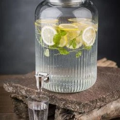 APS Getränkespender, Ø20 Cm, H:30,5 Cm, 7 Liter, Glas, Edelstahl , VE: 1 -Aps_germany Geschäft ff5daed2 ee8d 4fd7 bc12 78b80c475029